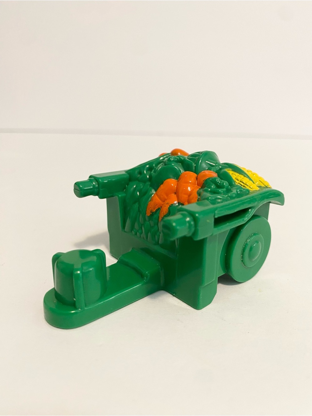 Little People Green Wheelbarrow Food Cart Crate Vegetables Farm Market 4/$20 🛑
